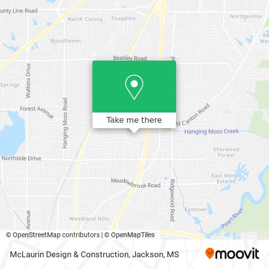 McLaurin Design & Construction map