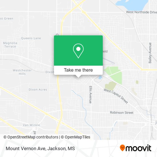 Mapa de Mount Vernon Ave