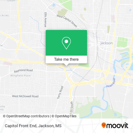 Capitol Front End map