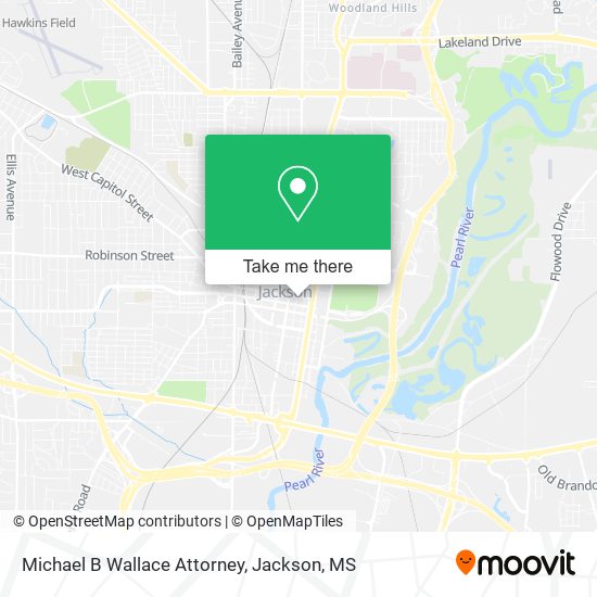 Mapa de Michael B Wallace Attorney