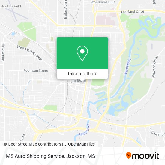 Mapa de MS Auto Shipping Service