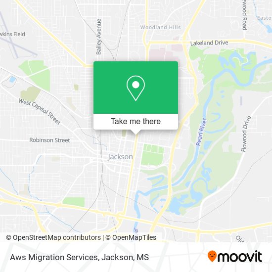 Aws Migration Services map