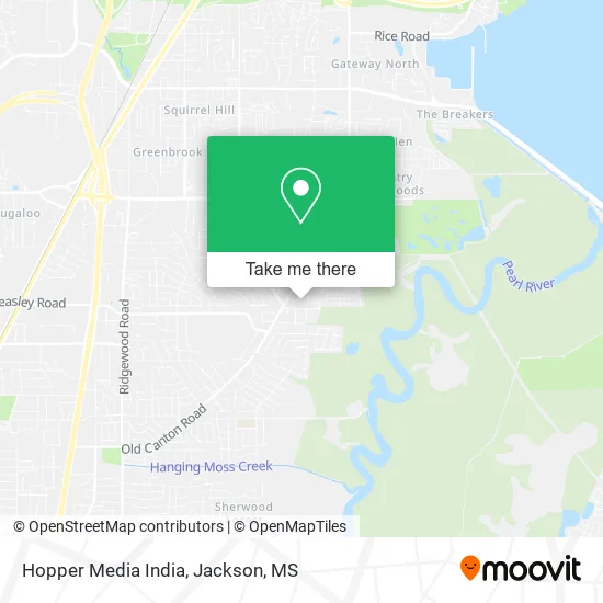 Hopper Media India map