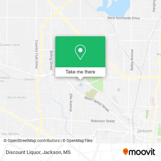 Discount Liquor map