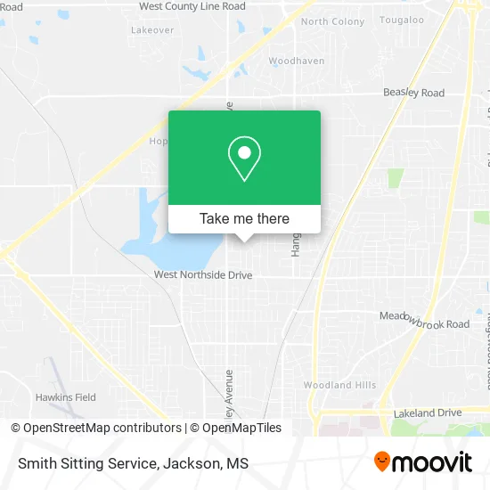 Smith Sitting Service map