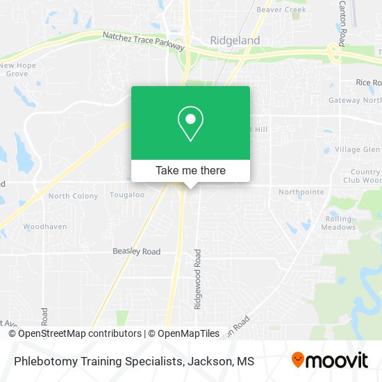 Phlebotomy Training Specialists map