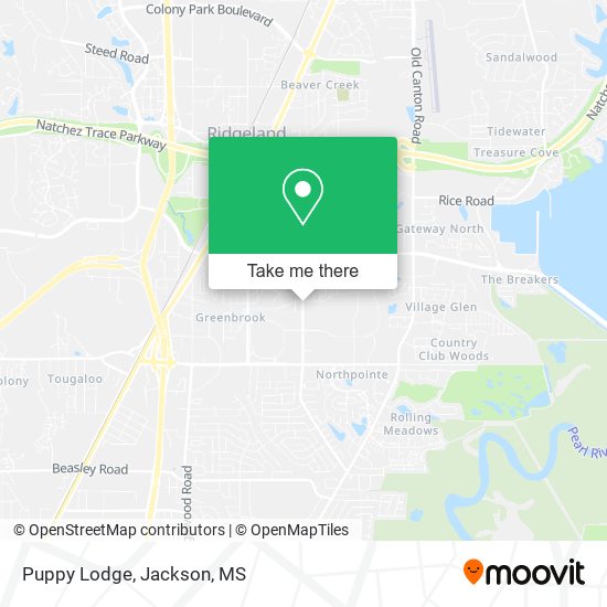 Puppy Lodge map