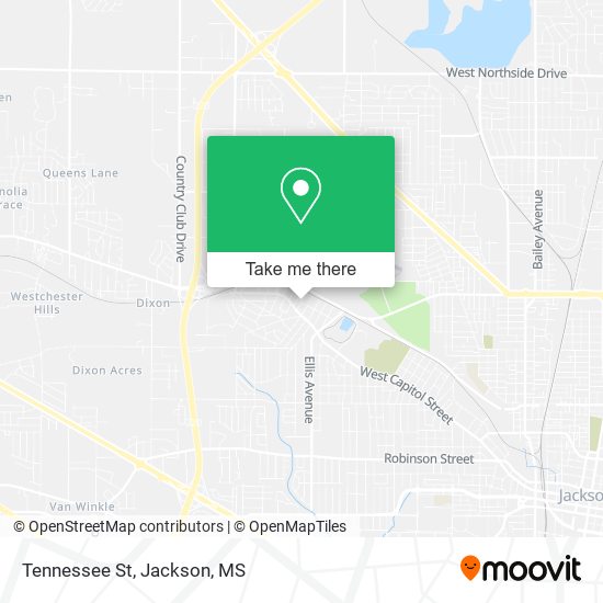 Tennessee St map