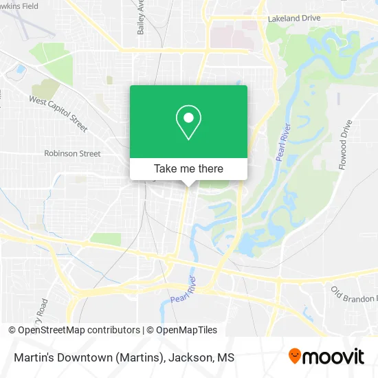Martin's Downtown (Martins) map