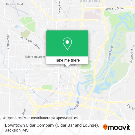 Mapa de Downtown Cigar Company (Cigar Bar and Lounge)
