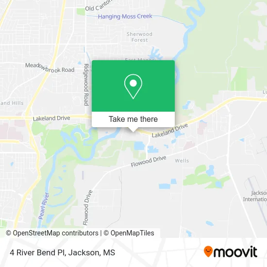 4 River Bend Pl map