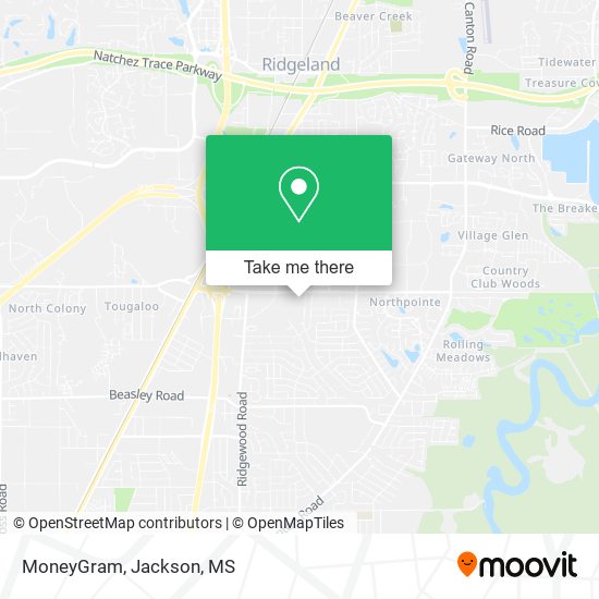 MoneyGram map