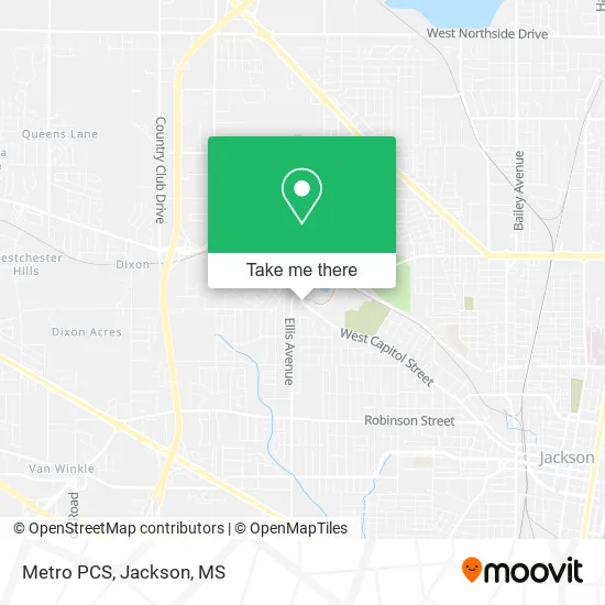 Metro PCS map