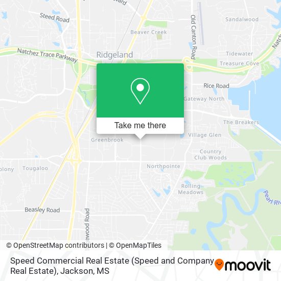 Speed Commercial Real Estate (Speed and Company Real Estate) map