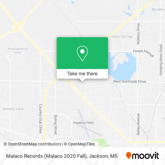 Mapa de Malaco Records (Malaco 2020 Fall)