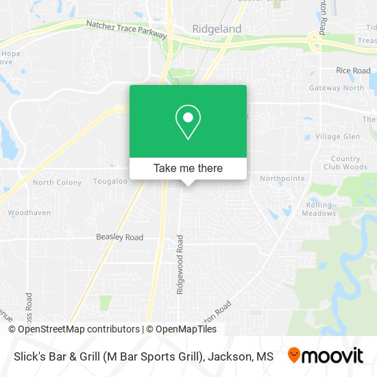 Slick's Bar & Grill (M Bar Sports Grill) map
