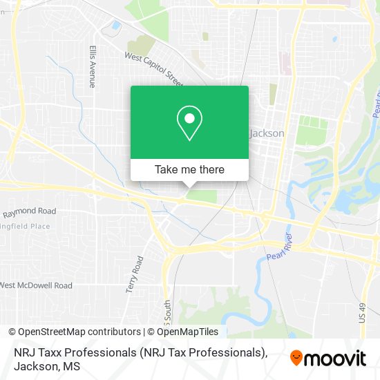 Mapa de NRJ Taxx Professionals (NRJ Tax Professionals)