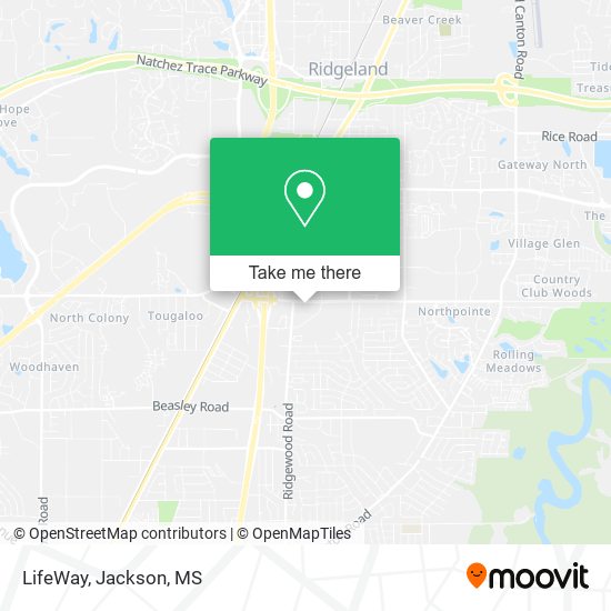 LifeWay map