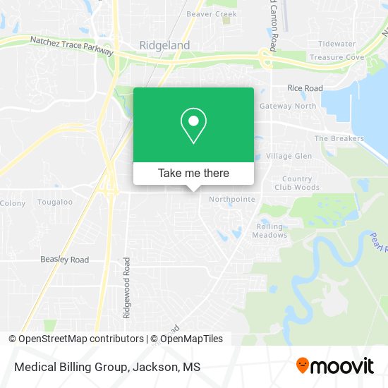 Mapa de Medical Billing Group