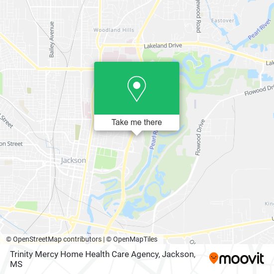 Mapa de Trinity Mercy Home Health Care Agency