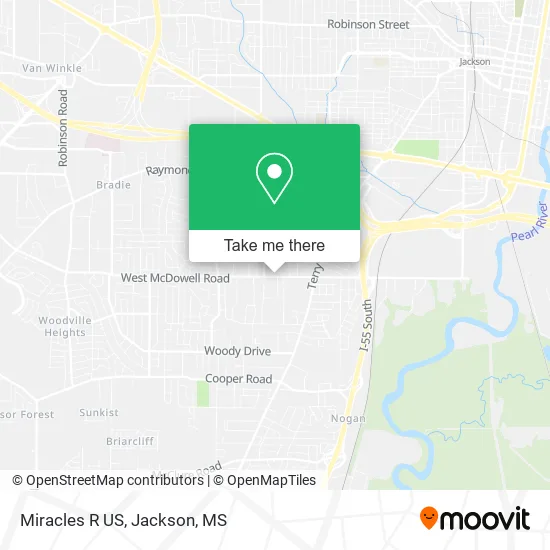 Miracles R US map