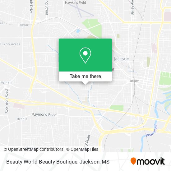 Mapa de Beauty World Beauty Boutique