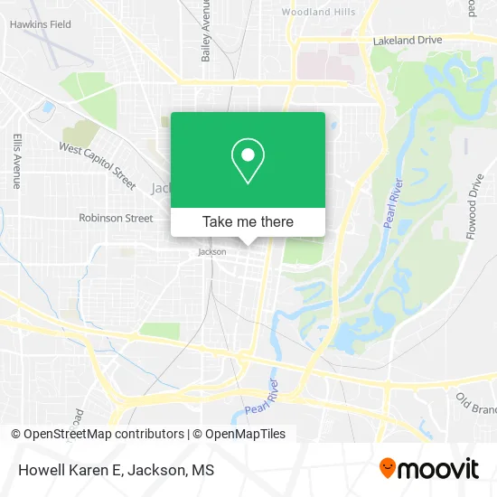 Howell Karen E map