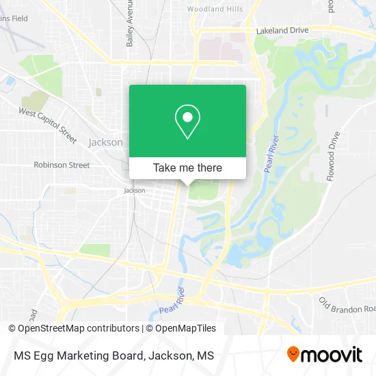 MS Egg Marketing Board map