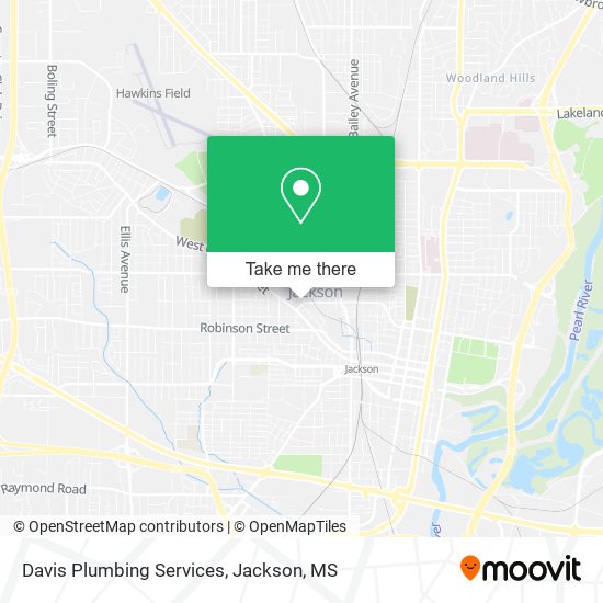 Davis Plumbing Services map