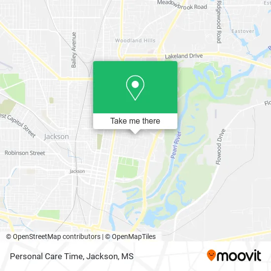 Personal Care Time map