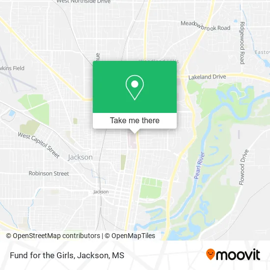 Fund for the Girls map