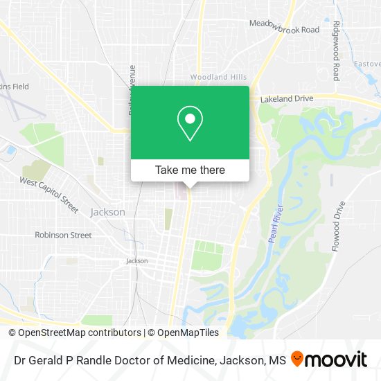 Mapa de Dr Gerald P Randle Doctor of Medicine