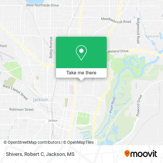 Shivers, Robert C map