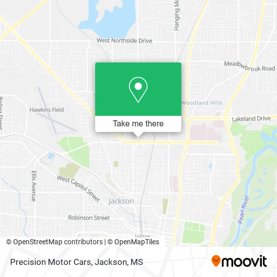 Precision Motor Cars map