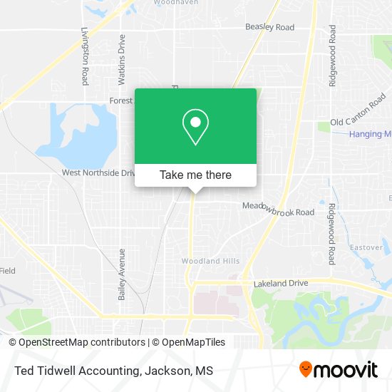 Ted Tidwell Accounting map