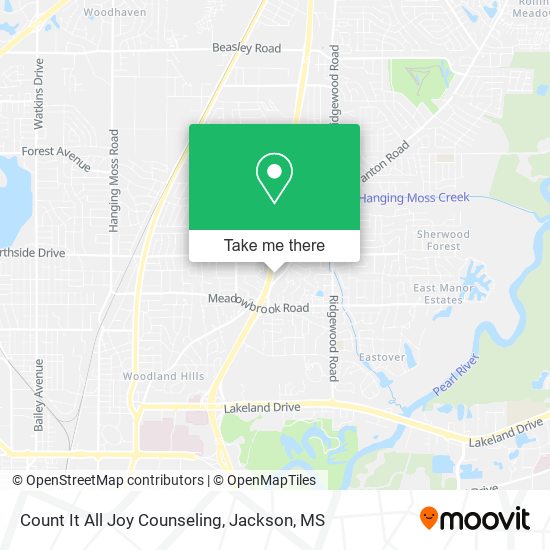 Count It All Joy Counseling map