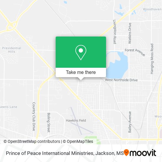 Mapa de Prince of Peace International Ministries