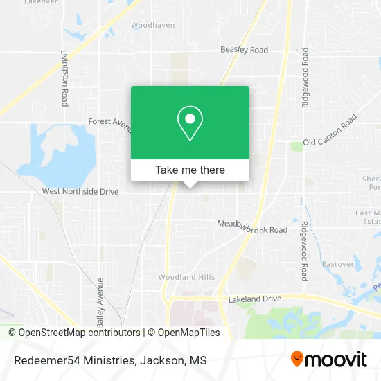 Redeemer54 Ministries map