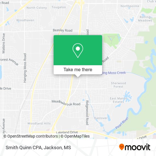 Mapa de Smith Quinn CPA