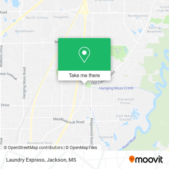 Mapa de Laundry Express
