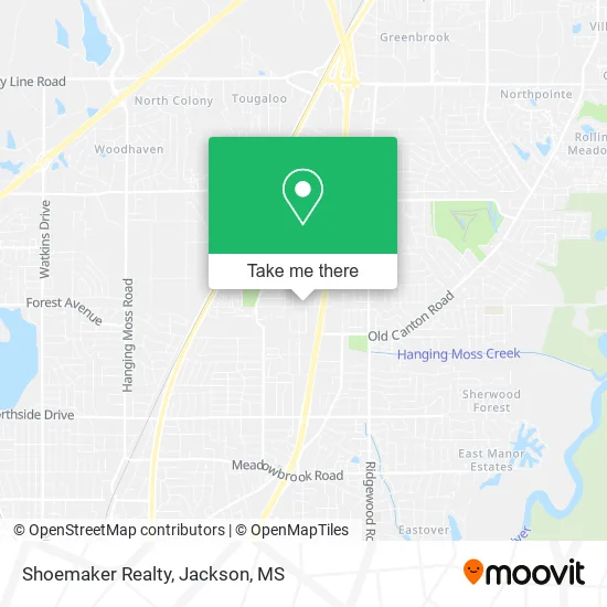 Shoemaker Realty map