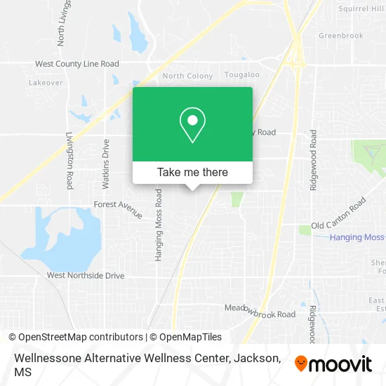Wellnessone Alternative Wellness Center map
