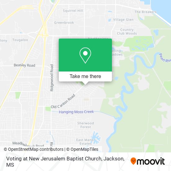 Mapa de Voting at New Jerusalem Baptist Church
