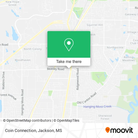 Coin Connection map