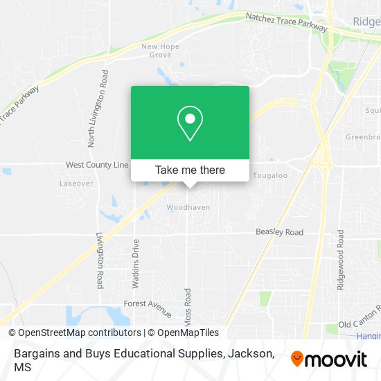 Bargains and Buys Educational Supplies map