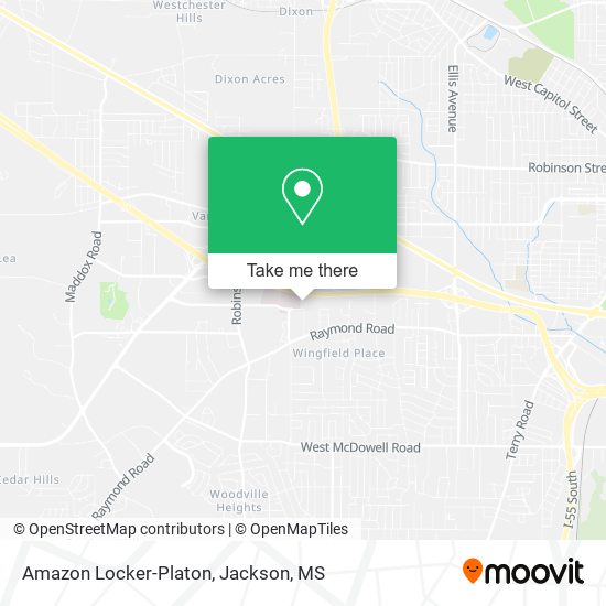 Mapa de Amazon Locker-Platon