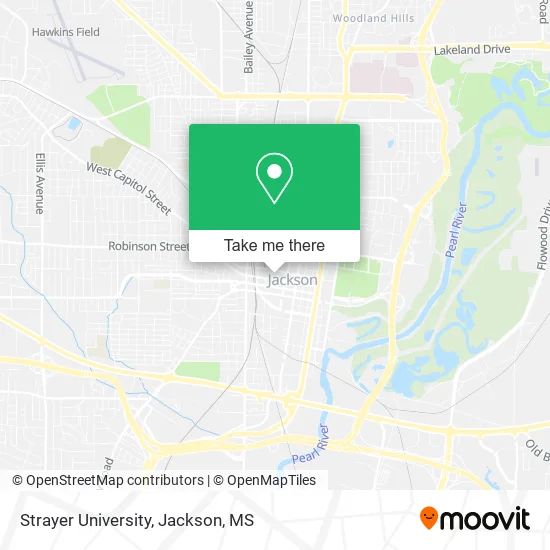 Strayer University map