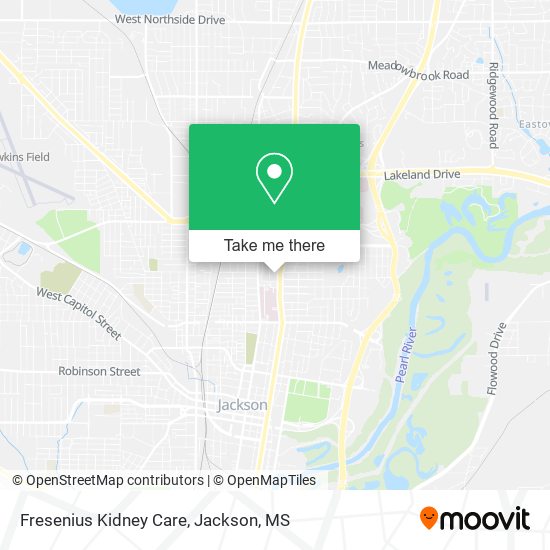 Fresenius Kidney Care map