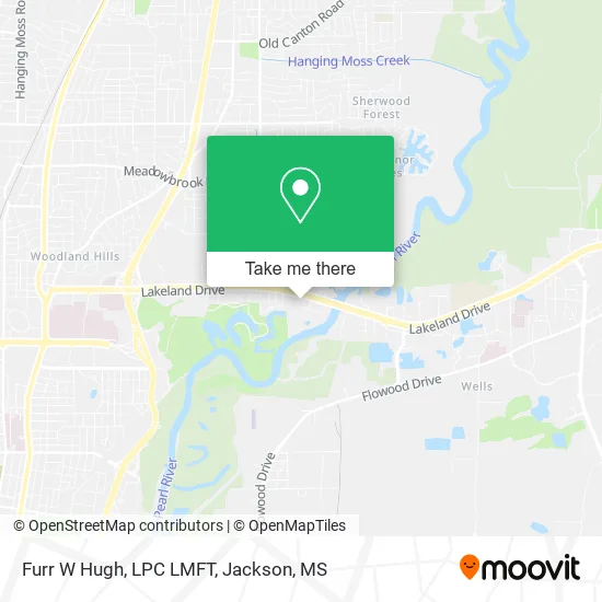 Furr W Hugh, LPC LMFT map