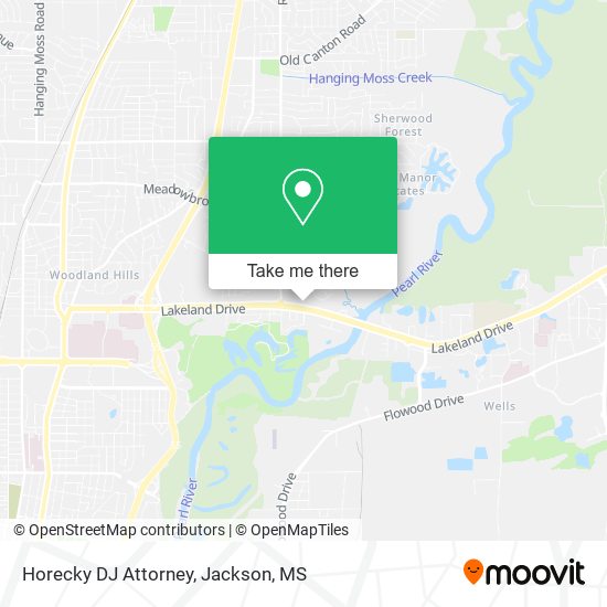 Horecky DJ Attorney map